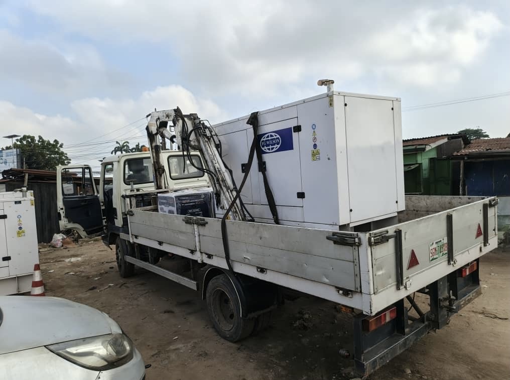 30kVA FG Wilson Generator — Delivery & Loading for Customer